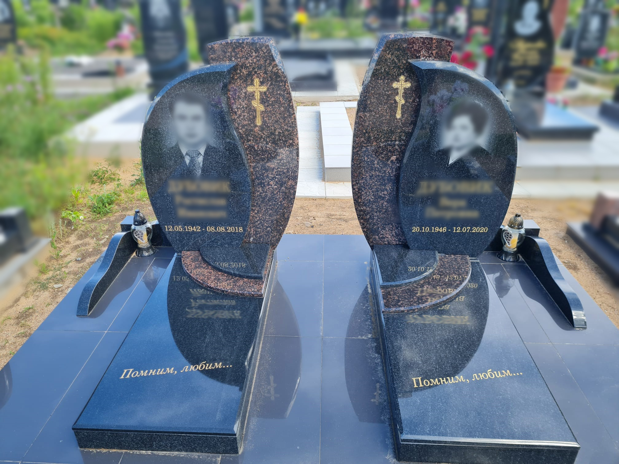 Памятники из гранита в Молодечно - "М-Гранит"